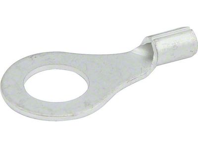 Allstar Performance Non-Insulated Ring Terminal; 22-18 Gauge; 1/4-Inch Hole; 20-Pack