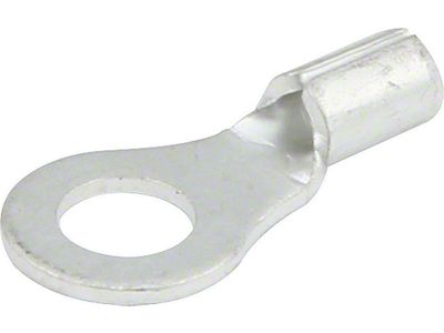 Allstar Performance Non-Insulated Ring Terminal; 22-18 Gauge; No. 8 Hole; 20-Pack