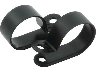 Allstar Performance Nylon Line Clamps; 1-Inch; 10-Pack