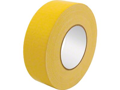 Allstar Performance Racers Tape; 2-Inch x 180-Foot; Yellow
