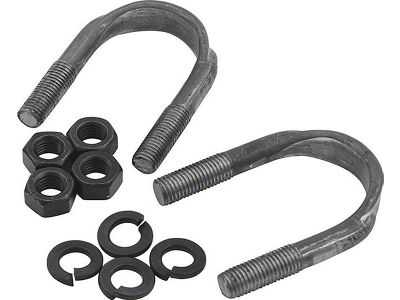 Allstar Performance U-Bolt Kit for 1310 U-Joint; Extra Long