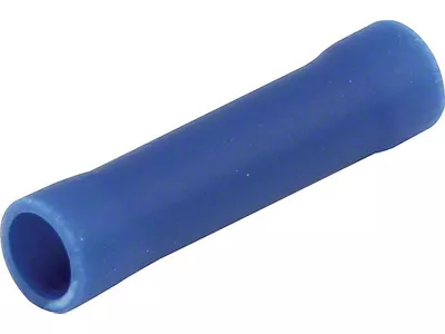 Allstar Performance Vinyl Insulated Butt Connector; 16-14 Gauge; 20-Pack