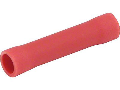 Allstar Performance Vinyl Insulated Butt Connector; 22-18 Gauge; 20-Pack