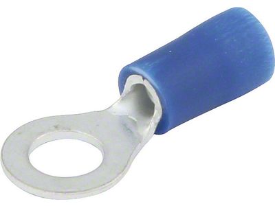 Allstar Performance Vinyl Insulated Ring Terminal; 16-14 Gauge; No. 10 Hole; 20-Pack