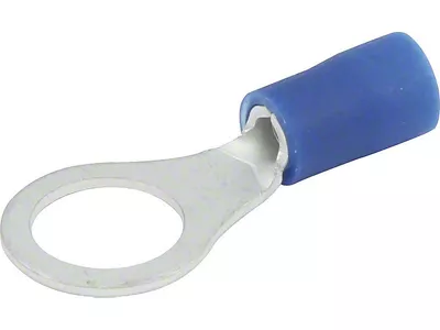 Allstar Performance Vinyl Insulated Ring Terminal; 16-14 Gauge; 5/16-Inch Hole; 20-Pack