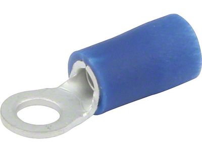 Allstar Performance Vinyl Insulated Ring Terminal; 16-14 Gauge; No. 6 Hole; 20-Pack