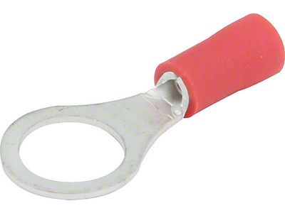 Allstar Performance Vinyl Insulated Ring Terminal; 22-18 Gauge; 5/16-Inch Hole; 20-Pack