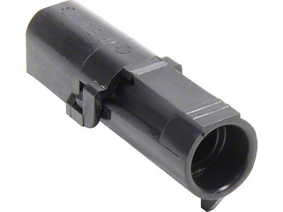 Allstar Performance Weather Pack Shroud Housing; 1-Pin
