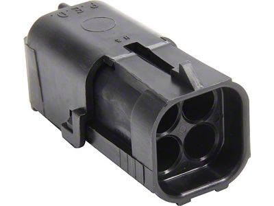 Allstar Performance Weather Pack Shroud Housing; 4-Pin Square