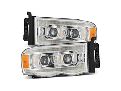 AlphaRex 02-05 Dodge Ram 1500 LUXX LED Proj Headlights Plank - 880568