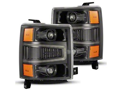 AlphaRex 04-15 Chevy 1500HD LUXX LED Proj Headlights - 880244