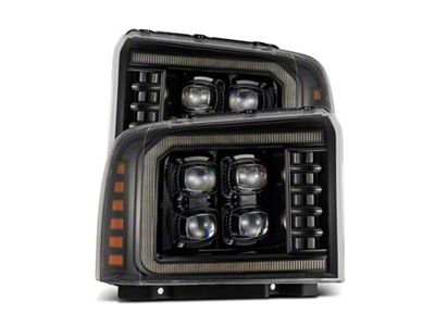AlphaRex 05-07 Ford Super Duty/Excursion NOVA-Series LED Projector Headlights - 880318