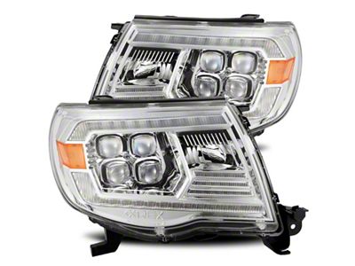 AlphaRex 05-11 Toyota Tacoma NOVA LED Projector Headlights Plank Style - 880743