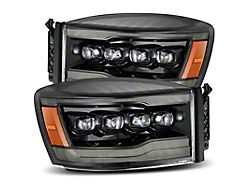 AlphaRex 06-08 Ram 1500HD NOVA LED Proj Headlights Plnk Style - 880538