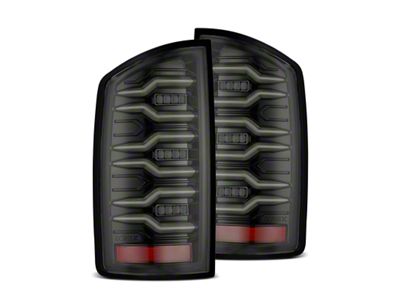 AlphaRex 07-08 Dodge Ram1500/07-09 Dodge Ram 2500+3500 Luxx-Series LED Tail - 641050