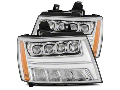 AlphaRex 07-13 Chevy Avalanche NOVA LED Proj Headlights Plank Style - 880286
