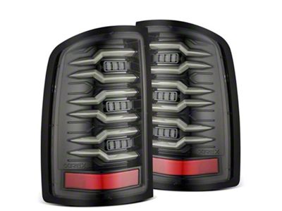 AlphaRex 07-13 GMC Sierra 1500/2500HD/3500HD Luxx Series LED Tail Lights - 630070