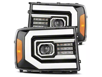 AlphaRex 07-13 GMC Sierra 1500 No Clsc LUXX-Series LED Proj - 880097