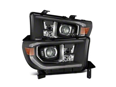 AlphaRex 07-13 Toyota Tundra/08-17 Sequoia G2 PRO-Series Projector Headlights Black - 880829