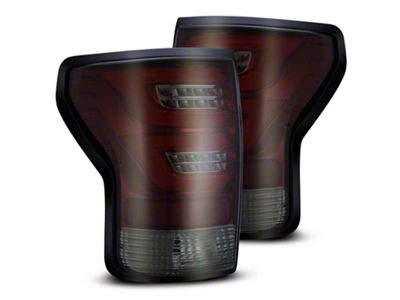 AlphaRex 07-13 Toyota Tundra PRO-Series LED Tail Lights Red Smoke - 670020