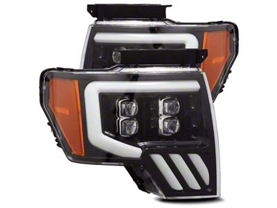 AlphaRex 09-14 Ford F-150 NOVA LED Proj Headlights Plank Style - 880190