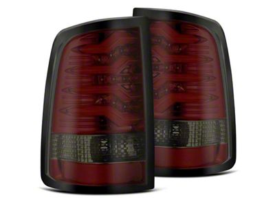 AlphaRex 09-18 Dodge Ram 1500 PRO-Series LED Tail Lights Red - 640020