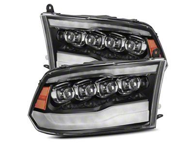 AlphaRex 09-18 Dodge Ram 1500HD NOVA LED Projector Headlights Plank - 880590