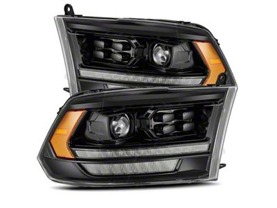 AlphaRex 09-18 Dodge Ram 2500HD LUXX LED Proj Headlights Plank - 880520
