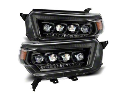 AlphaRex 10-13 Toyota 4Runner NOVA LED Proj Headlights Plank Style - 880758