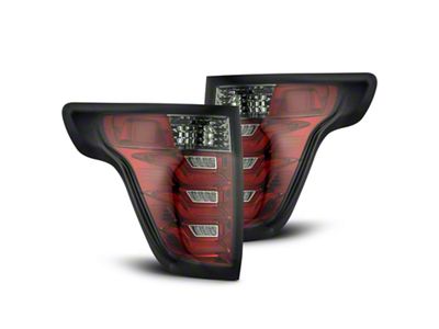 AlphaRex 11-15 Ford Explorer PRO-Series LED Tail Lights Red Smoke - 660020