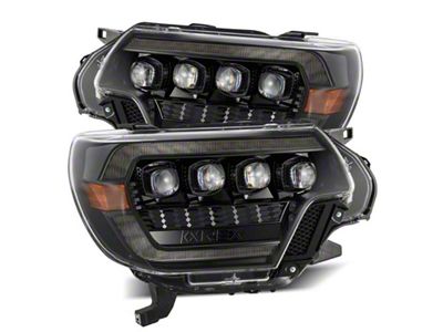 AlphaRex 12-15 Toyota Tacoma NOVA LED Proj Headlights Plank - 880752