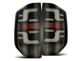 AlphaRex 14-20 Toyota Tundra PRO-Series LED Tail Lights Jet Black - 672010