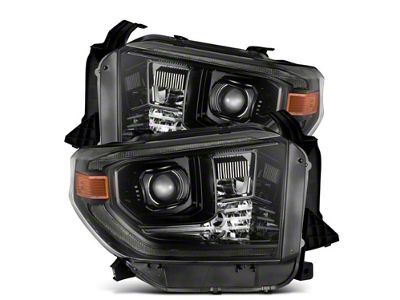 AlphaRex 14-21 Toyota Tundra PRO-Series Projector Headlights Black w/Seq. Sig. - 880839