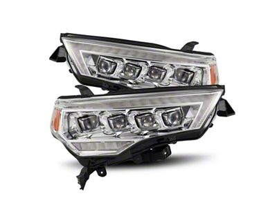 AlphaRex 14-22 Toyota 4Runner NOVA LED Proj Headlights Chrome w/ - 880809