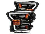 AlphaRex 15-17 Ford F-150 LUXX LED Projector Headlights Plank Style - 880168