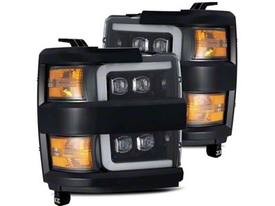 AlphaRex 15-18 Chevy 2500HD NOVA LED Proj Headlight Plank Style - 880229