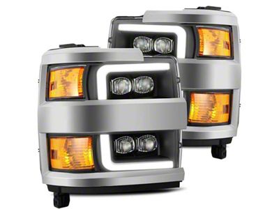 AlphaRex 15-18 Chevy 2500HD NOVA LED Proj Headlights Plank Style - 880227