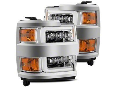AlphaRex 15-18 Chevy 2500HD NOVA LED Proj Headlights Plank Style - 880228