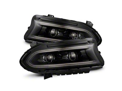AlphaRex 15-23 Dodge Charger LUXX LED Proj Headlights - 880579