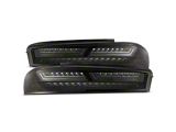 AlphaRex 16-18 Chevrolet Camaro PRO-Series LED Tail Lights Jet Black - 610010