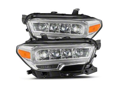 AlphaRex 16-20 Toyota Tacoma NOVA LED Projector Headlights Plank Style - 880706