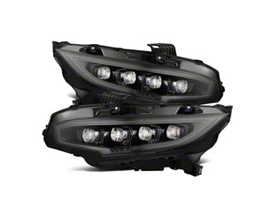 AlphaRex 16-21 Honda Civic NOVA-Series LED Proj Headlights - 880492