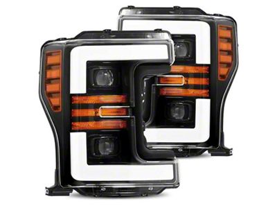 AlphaRex 17-19 Ford F-250 SD PRO-Series Proj Headlights Plank Style - 880108
