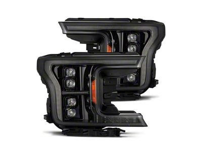 AlphaRex 18-20 Ford F-150 NOVA LED Proj Headlight Alpha Blk - 880249