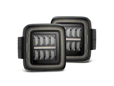 AlphaRex 18-23 Jeep Wrangler JL NOVA Prismatic LED Taillights - 602010