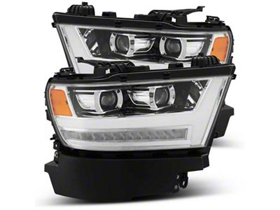 AlphaRex 19-20 Ram 1500HD PRO-Series Proj Headlight Plnk Styl Chrm - 880514