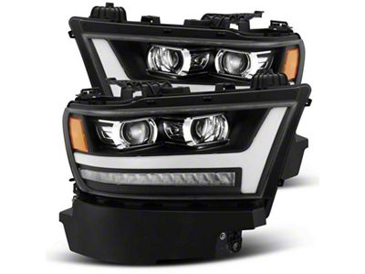 AlphaRex 19-20 Ram 1500HD PRO-Series Proj Headlight Plnk Style Blk - 880515