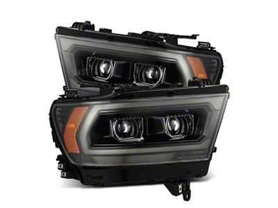 AlphaRex 19-22 Dodge Ram 1500 PRO-Series Projector Headlights Alpha Black - 880573