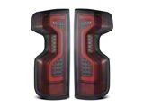 AlphaRex 19-23 Chevrolet Silverado 1500/2500HD/3500HD PRO-Series LED Tail Lights Red - 620060