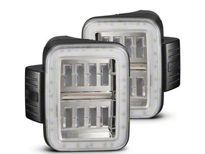 AlphaRex 19-24 Jeep Gladiator JT Nova-Series Prismatic LED Tail Lights - 602060